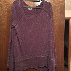 Melrose and market long sleeve shirt